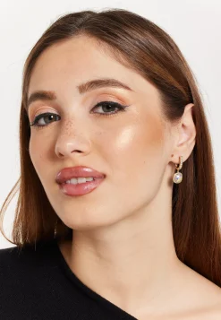 Elegant Rectangle Crystal Drop Earrings
