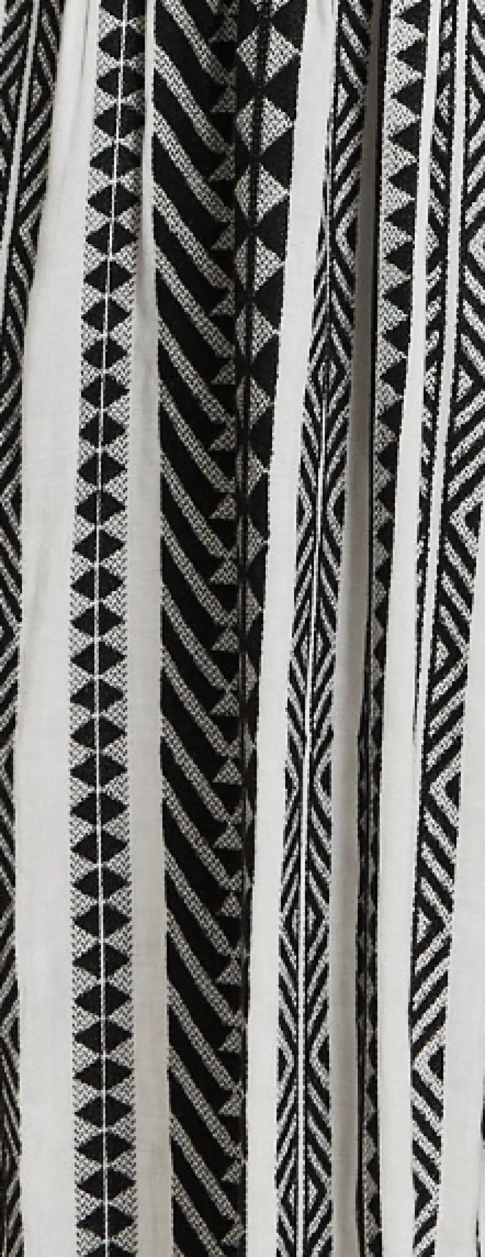 Women's Maxi Dress in White and Black with Sleeveless Design - Liquorish