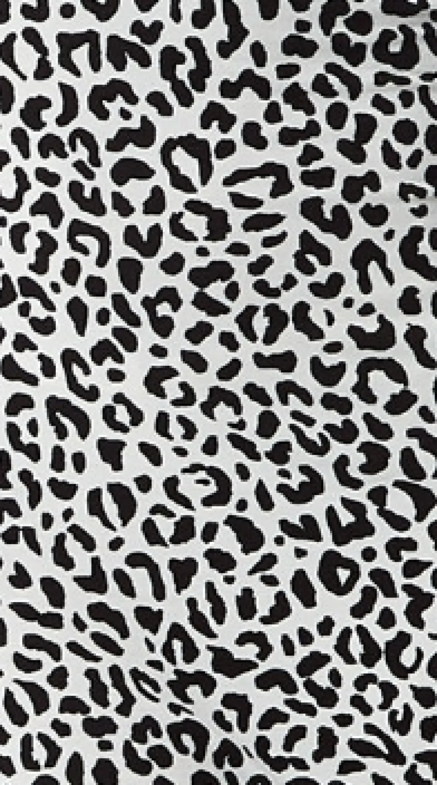 Women's Maxi Dress with Sleeveless Design, Black and White Animal Print, Cut-Out Details - Liquorish