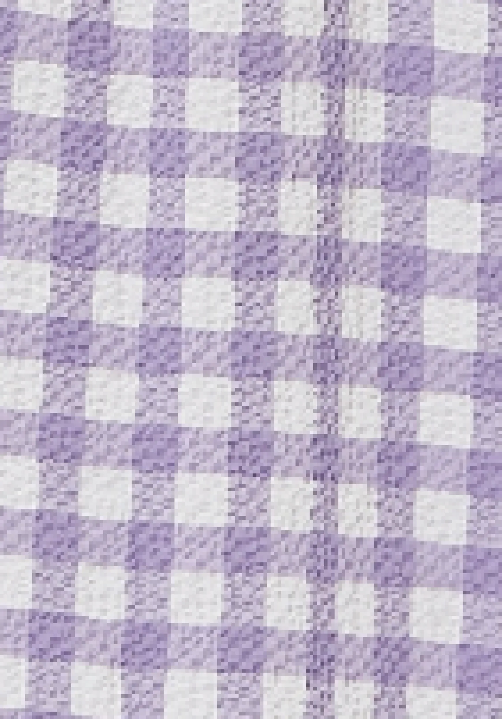 Women's Midi Dress in Lilac and White Gingham with Long Sleeves - Perfect for City Outings, Family Lunch, and the Pub - Liquorish