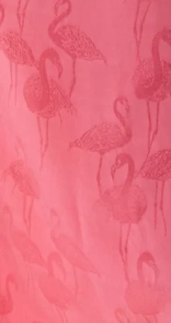 Women's Midi Dress with Long Sleeves in Pink Flamingo Print - Elegant Style by Liquorish