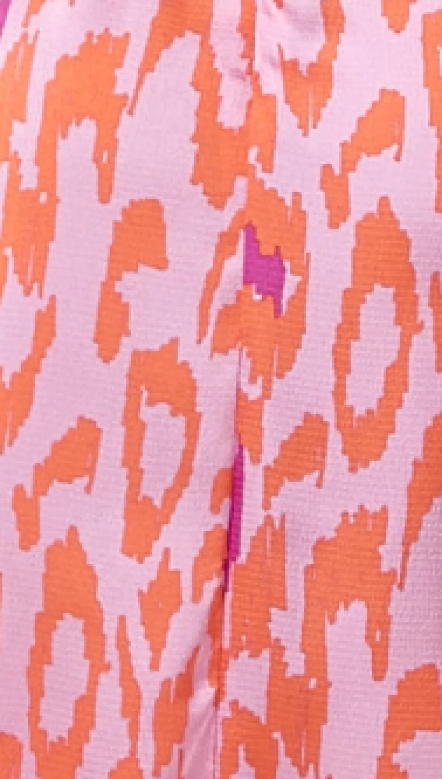Women's Midi Dress with Off Shoulder Sleeves in Pink Animal Print, Stylish and Chic - Liquorish