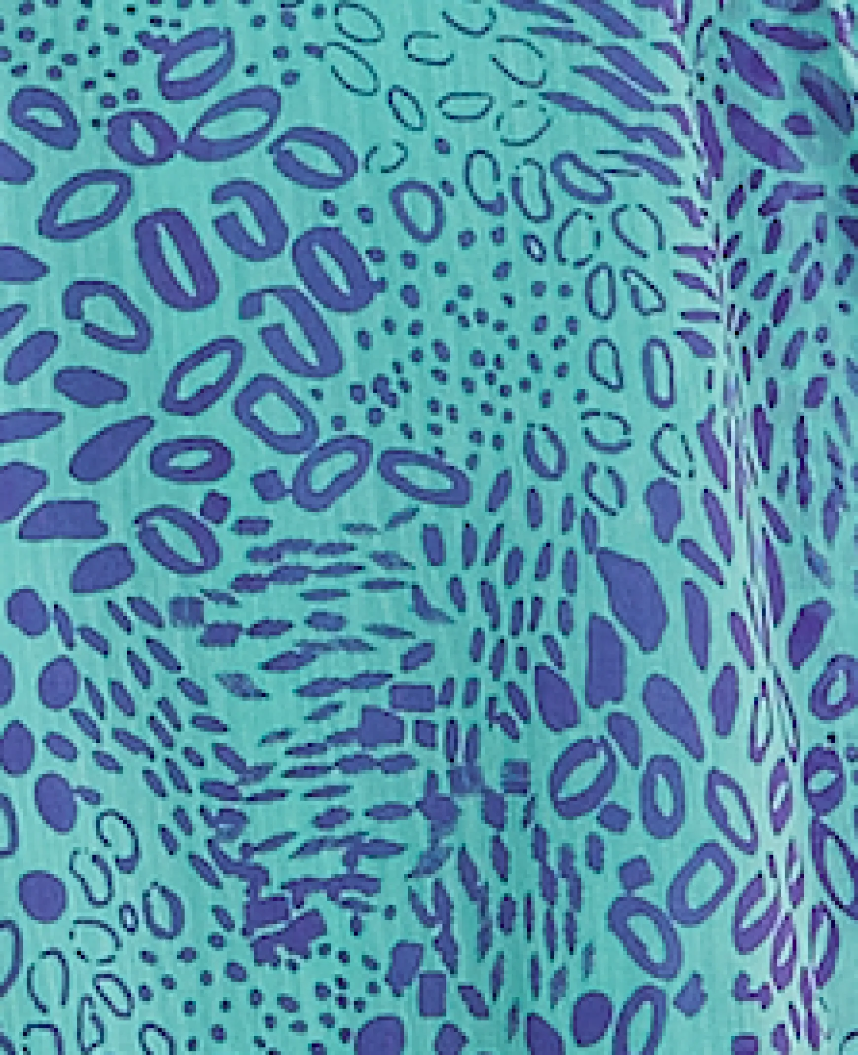 Women's Midi Wrap Dress in Blue with Long Sleeves, Animal Print Design and Tie Waist by Liquorish