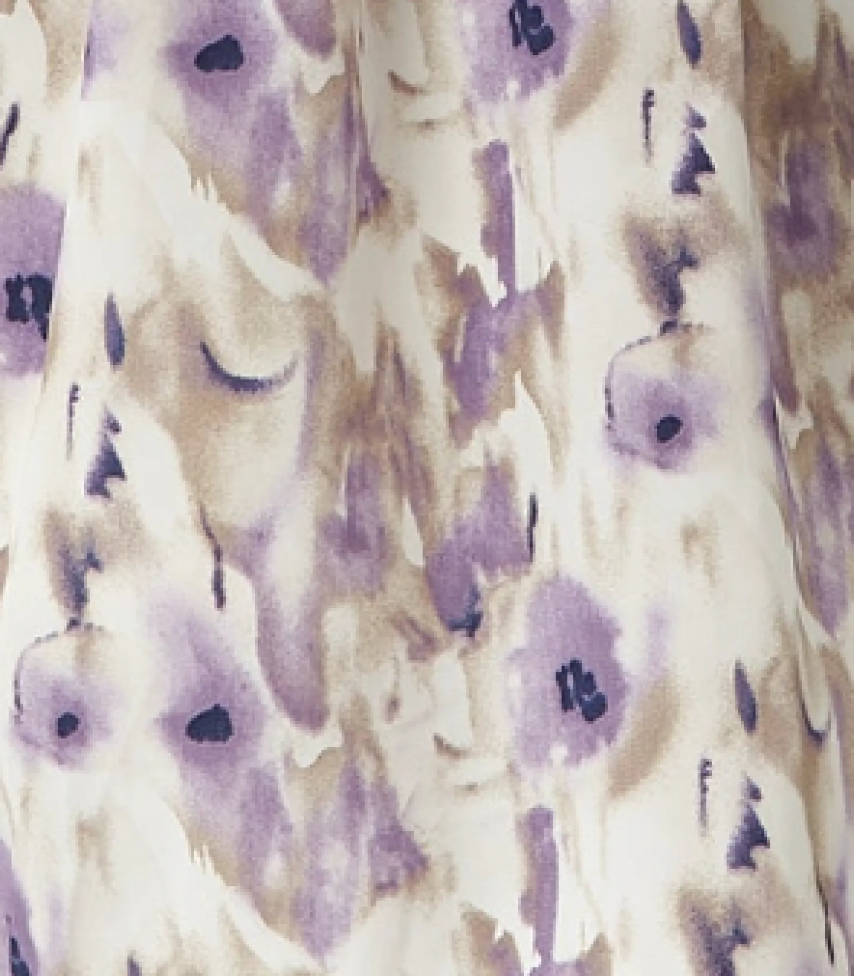Women's Mini Dress in Lilac Floral with Short Sleeves and Matching Belt - Elegant Style by Liquorish