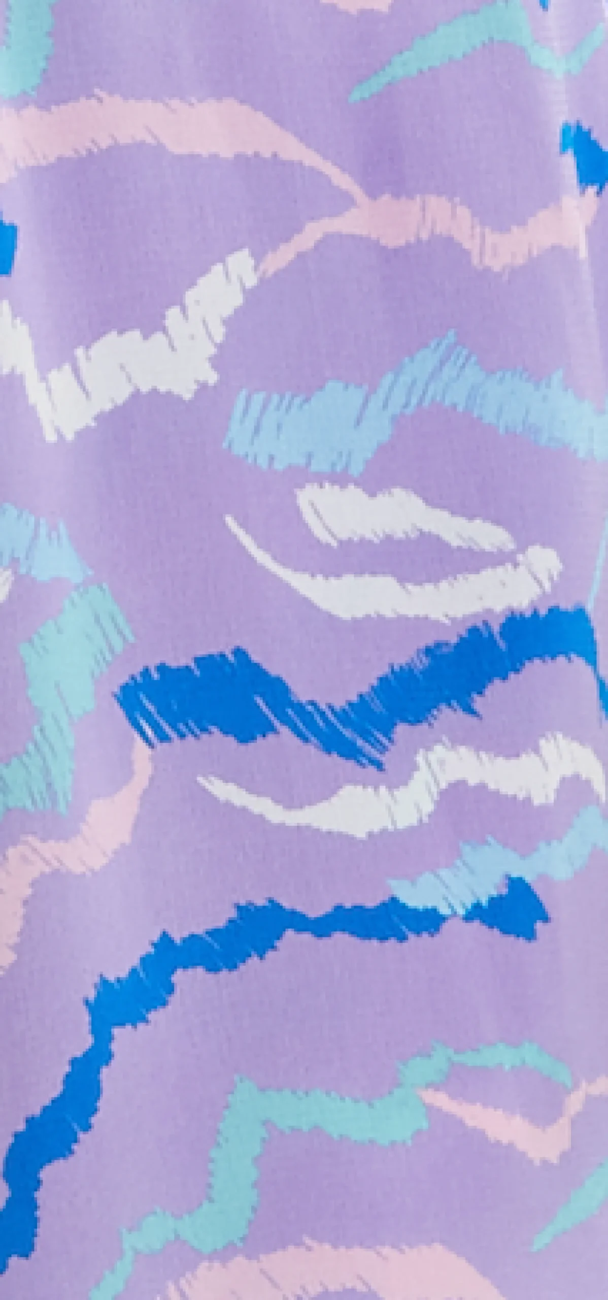 Women's Mini Dress in Lilac with Kimono Sleeves and Wrap Style Design by Liquorish