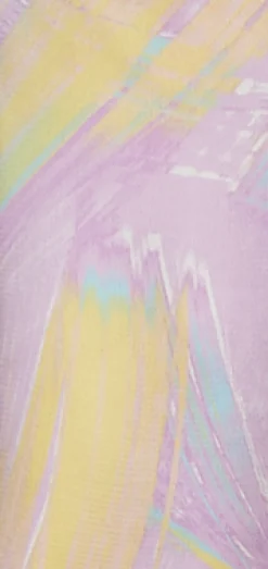 Women's Mini Dress in Lilac with V Neck, Tie Back, Tie Sleeves, and Abstract Print - Liquorish