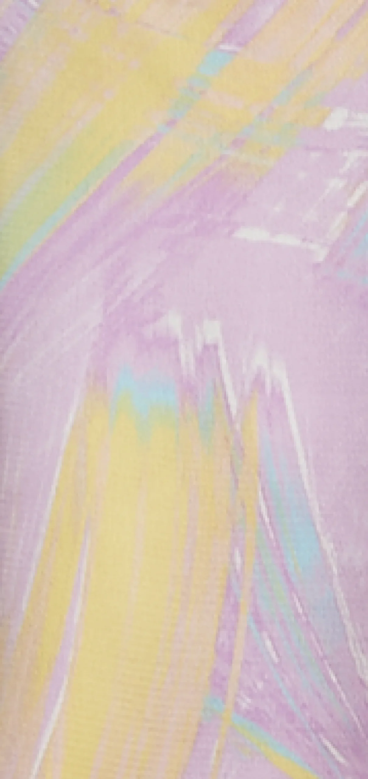 Women's Mini Dress in Lilac with V Neck, Tie Back, Tie Sleeves, and Abstract Print - Liquorish