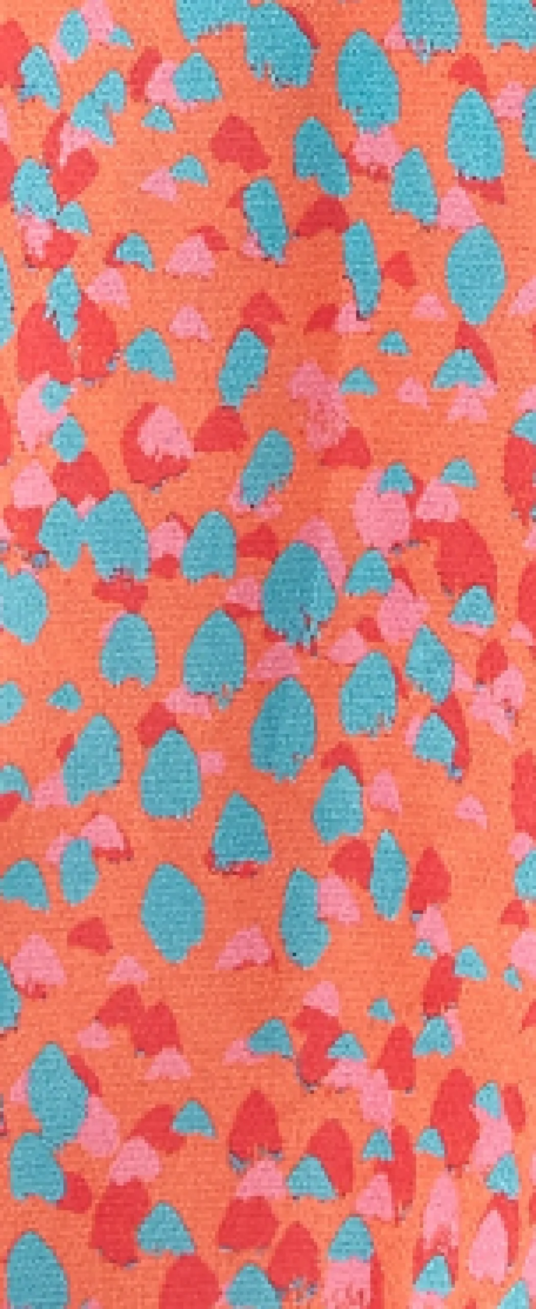 Women's Mini Dress in Vibrant Orange with Kimono Sleeves and Wrap Style - Liquorish