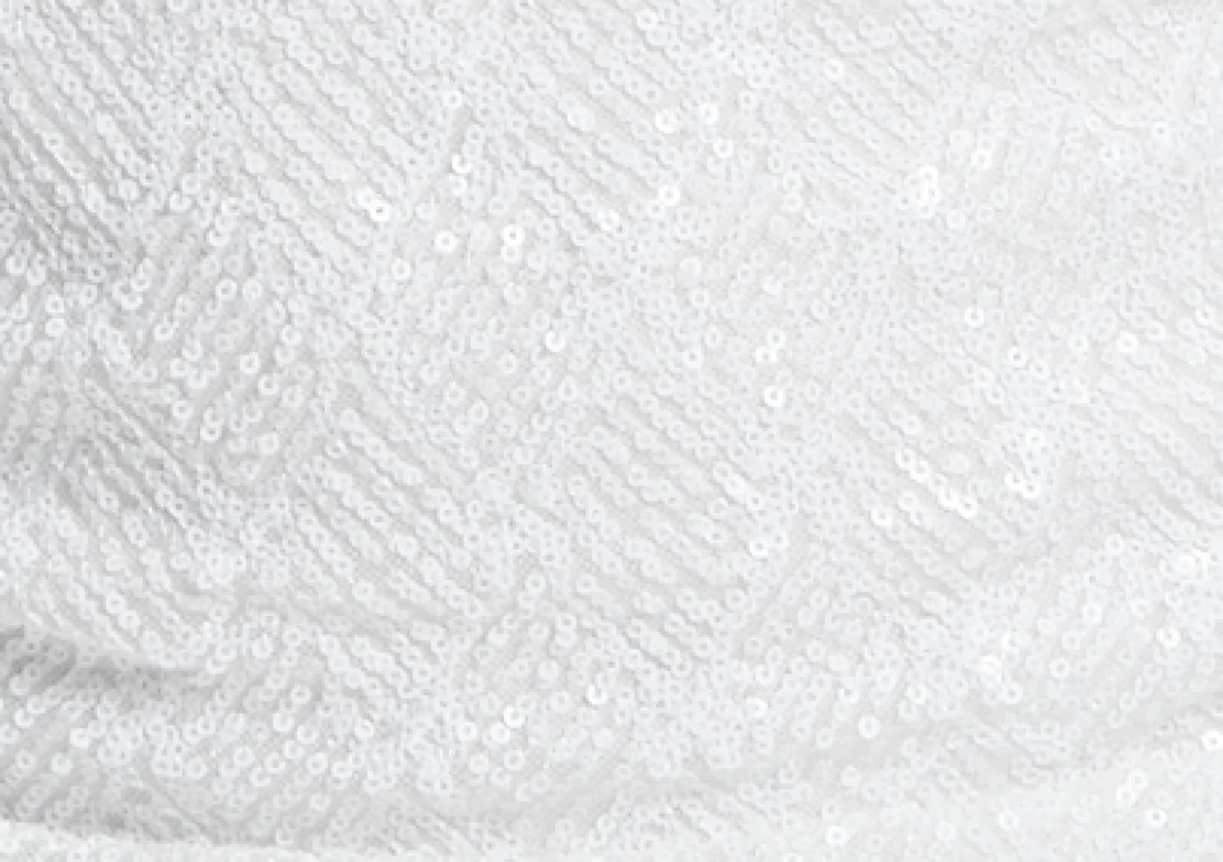 Women's Mini Dress in White with Puff Long Sleeves and Cut Outs - Elegant Sequin Design by Liquorish