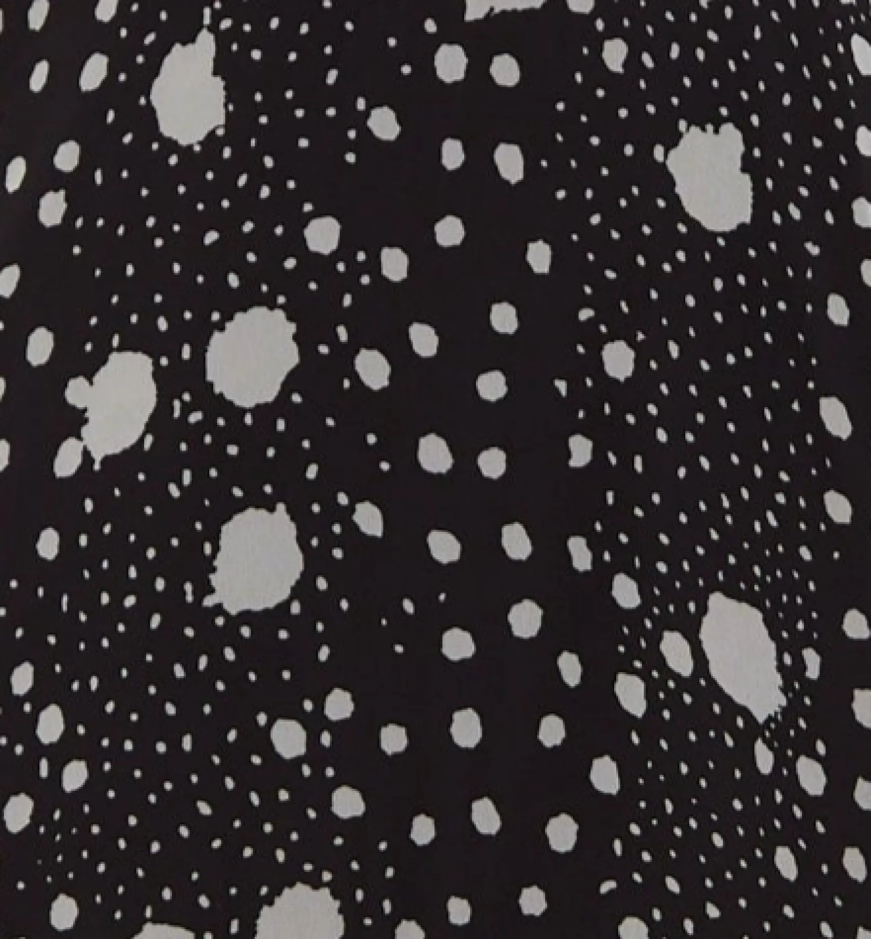 Women's Mini Dress, Long Sleeve, Polka Dot Print, Chiffon Fabric, Relaxed Fit, Playful Charm