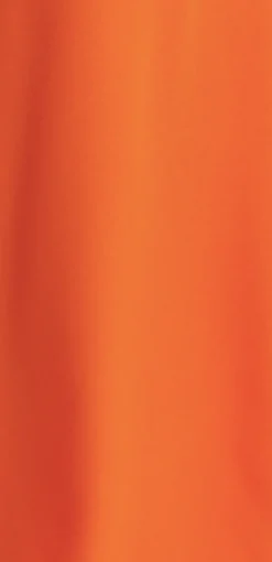 Women's Trousers High Waist Orange Wide Leg with Front Buttons and Pockets, Zip-Side Fastening, Liquorish