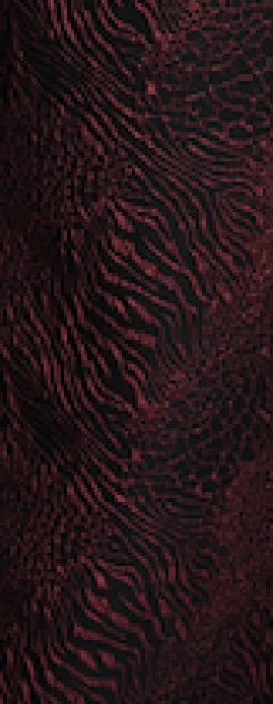 Women’s Wine Printed High Waist Wide Leg Trousers with Front Buttons and Pockets, Fits Small to Size – Liquorish